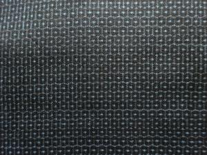 アンティーク　本場泥大島紬100亀甲男物着物